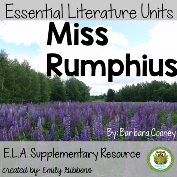 miss rumphius by barbara cooney