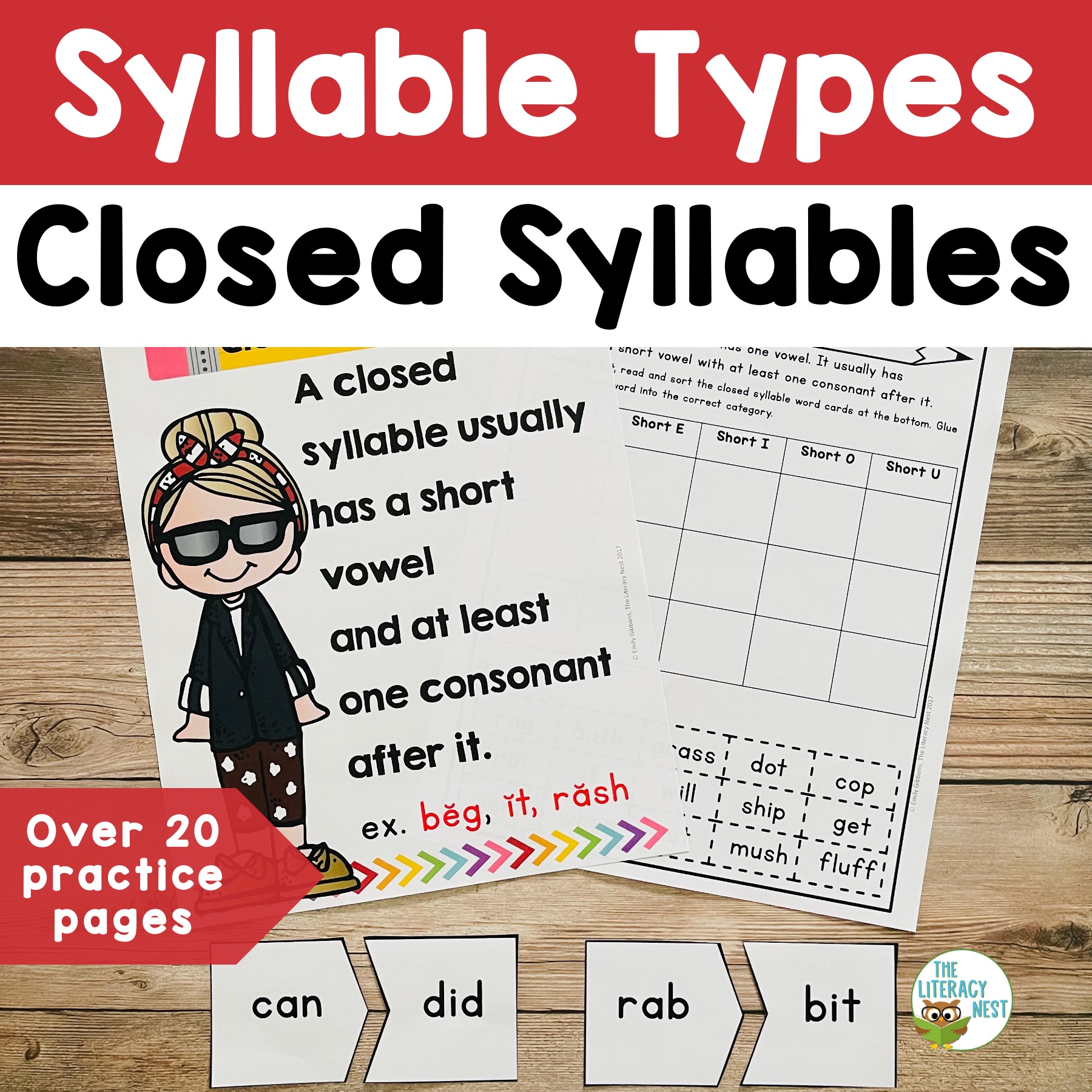 Decodable Readers Multisyllables Open Syllables Books and Lesson