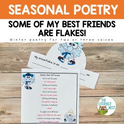 Winter Poems for Fluency Practice - The Literacy Nest