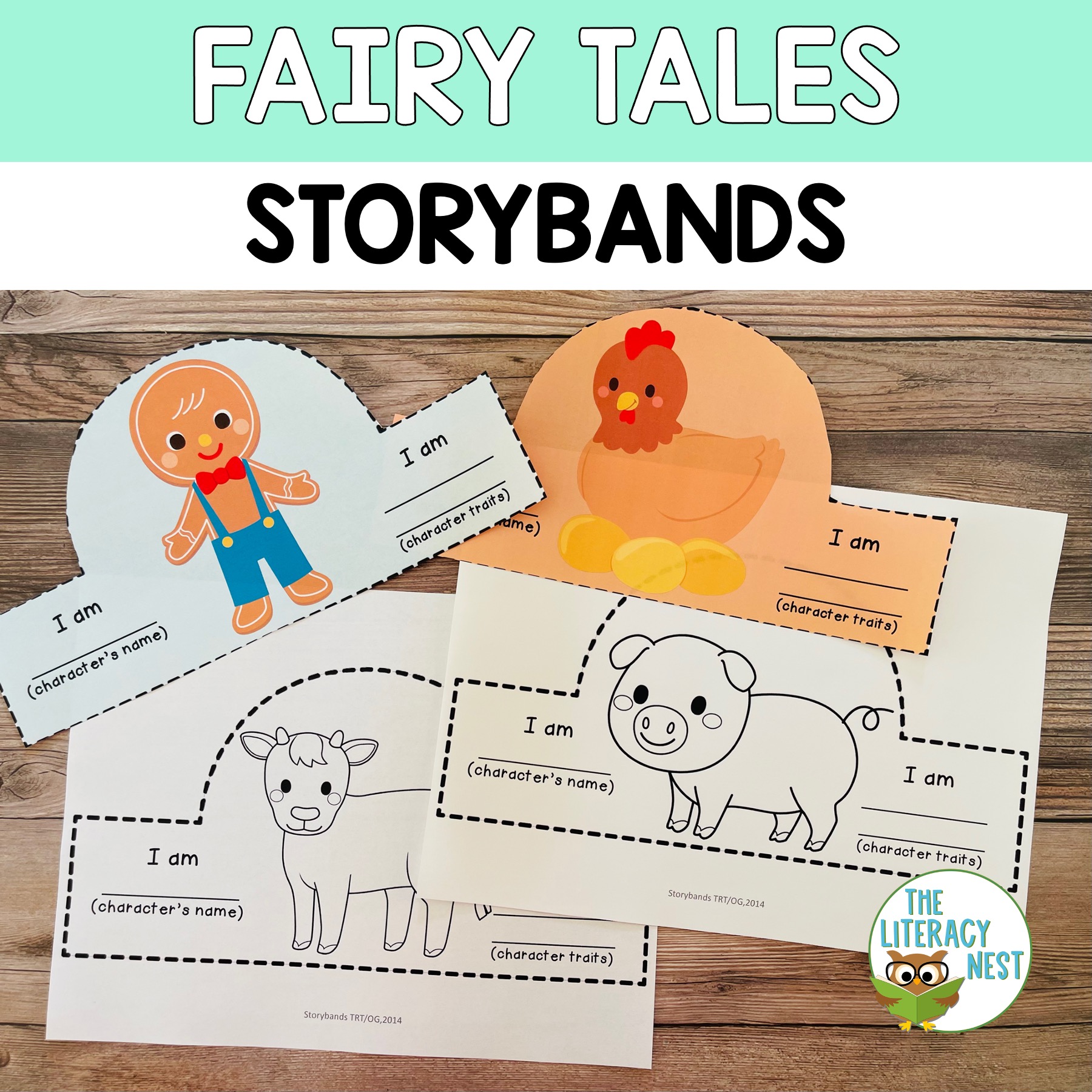 Tales　Storybands　Literacy　Nest　Headbands　Fairy　for　The