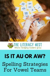 Tricky Spellings: au vs. aw 